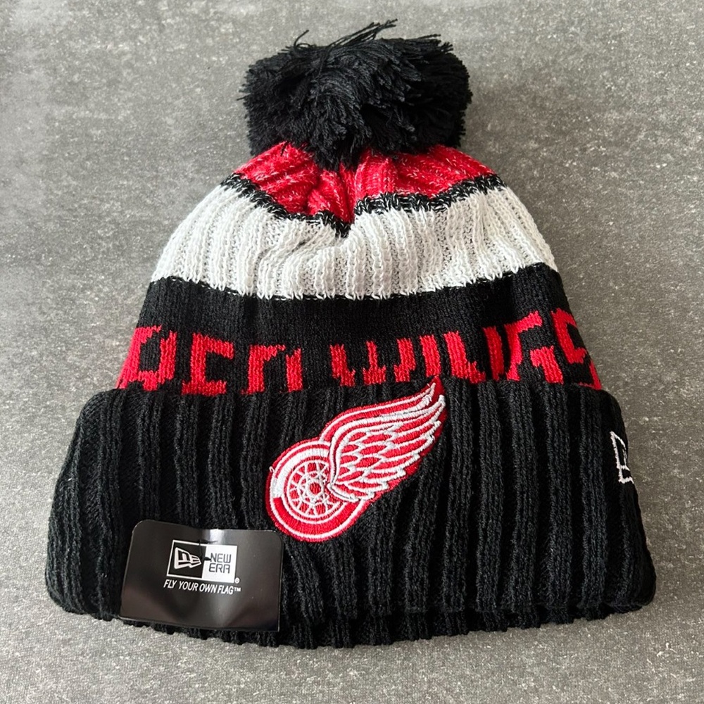 PRICE IS FIRM Brand new Detroit Red Wings beanie